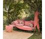 Tapis en jute et coton Pippa naturel - VIVARAISE