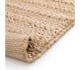 Tapis en jute et coton Pippa naturel - SDE-0904