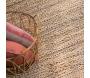 Tapis en jute et coton Pippa naturel - 7
