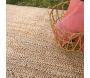 Tapis en jute et coton Pippa naturel - 8