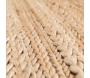 Tapis en jute et coton Pippa naturel - 6