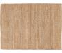 Tapis en jute et coton Pippa naturel