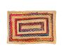 Tapis en jute et coton recyclé India