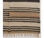 Tapis en jute naturel et coton naturel et teinté Ethnique - 189