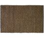 Tapis en jute et coton naturels Zig-zag