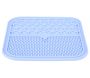 Tapis à lécher pour chien en silicone 30 x 30 cm