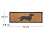 Tapis paillasson en coco 75 x 25 cm - ESS-0562