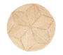 Tapis rond en jonc Kaate