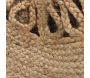 Tapis rond en jute ajourée 90 cm - 29,90