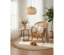 Tapis rond en jute avec franges - AUBRY GASPARD