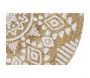 Tapis rond en jute naturelle motif ethique - AUBRY GASPARD