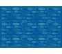 Tapis en vinyle motifs poissons