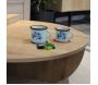 Tasse en émail coloré Décors - 8