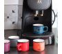 Tasses colorées en céramique Bistrot (Lot de 6) - ANTIC LINE CRéATIONS