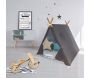 Tente enfant en tissu 105 cm Little world - THE HOME DECO KIDS