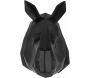 Tête de rhinocéros à suspendre Origami - 
