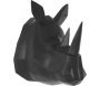 Tête de rhinocéros à suspendre Origami