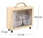 Tirelire valisette Tree of life 21 x 20 cm - SIF-0281