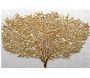 Toile décorative Arbre doré 98 x 68 cm