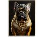 Toile décorative Bully 62 x 4 x 82 cm