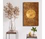 Toile décorative Gold sun 45 x 70 cm - HANAH HOME