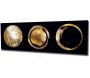 Toile décorative Golden circle 30 x 80 cm - ASI-1252