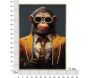Toile décorative Monky 52.5 x 2.8 x 72.5 cm - MAU-0130
