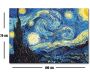 Toile décorative The starry night 100 x 70 cm - ASI-0106