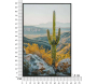 Toile décorative avec cadre Cactus 60 x 4 x 90 cm - MAU-0603
