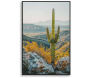 Toile décorative avec cadre Cactus 60 x 4 x 90 cm