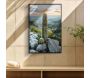 Toile décorative avec cadre Cactus 60 x 4 x 90 cm - MAURO FERRETTI