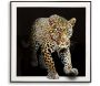 Toile décorative avec cadre Jaguar 82 x 4 x 82 cm