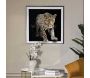 Toile décorative avec cadre Jaguar 82 x 4 x 82 cm - MAURO FERRETTI
