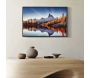 Toile décorative avec cadre Lake 90 x 4 x 60 cm - MAURO FERRETTI