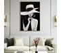 Toile décorative avec cadre Marty 62 x 4 x 92 cm - MAURO FERRETTI
