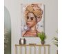 Toile décorative fait main Jennifer 70 x 30 x 100 cm - MAURO FERRETTI