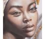 Toile décorative fait main Naomi 100 x 3 x 100 cm - 77,90