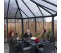 Tonnelle de jardin fermée en alumnium et polycarbonate Garda 30 m² - 6