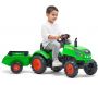 Tracteur pour enfant à pédales avec capot ouvrant et remorque X Tractor - 89,90
