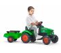 Tracteur à pédales enfant avec capot ouvrant et remorque Supercharger - 74,90