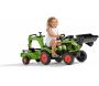 Tractopelle enfant avec excavatrice et remorque Claas - 139