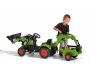 Tractopelle enfant avec excavatrice et remorque Claas - 5