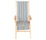 Transat avec repose pieds multicolore - 5
