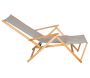 Transat avec repose pieds multicolore - 54,90