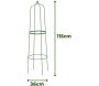 Treilli en acier 36 x 115 cm Tower - KOM-0107