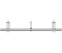 Tringle à rideaux extensible en acier Flute - 60,90