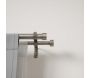 Tringle à rideaux nickel Cappa 305 à 457 cm - 7