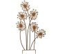Tuteur décoratif en fer Fleurs 42 x 85 cm