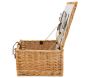 Valise pique-nique en osier naturel 2 couverts - 71,90