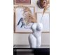 Vase buste de femme en résine Lady - PT